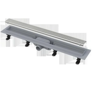Žľab SIMPLE 85cm plastový + rošt CUBE (APZ9-850M)