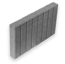 Palisádový obrubník sivý 50x60x30